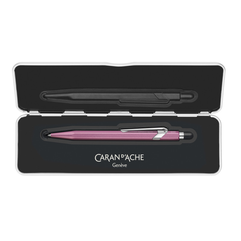 Stylo bille série 849 Ø 1mm Rose Caran d'ache