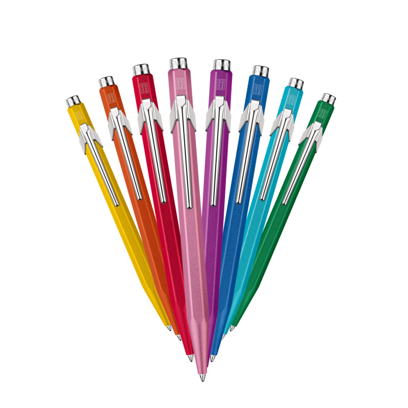 Stylo bille série 849 Ø 1mm Bleu Caran d'ache