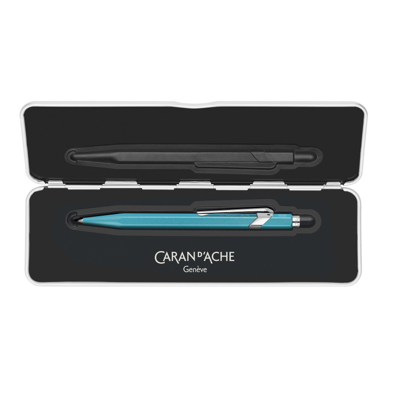 Stylo bille série 849 Ø 1mm Turquoise Caran d'ache