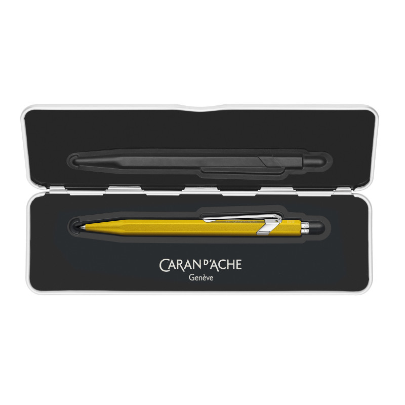 Stylo bille série 849 Ø 1mm Jaune Caran d'ache