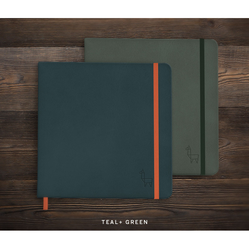 Perfect Sketchbook vert carré 300g 100% coton 44 pages grain fin Etchr Lab