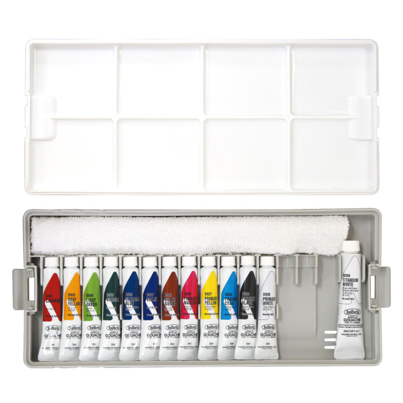 copy ofCoffret 12 Tubes 20ml acrylic gouache en carton Holbein Artists'
