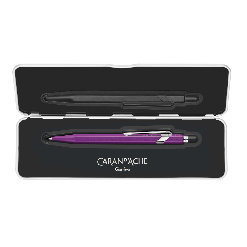 Stylo bille série 849 Ø 1mm Violet Caran d'ache