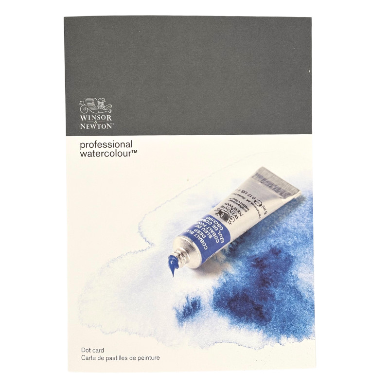 Carte échantillon couleurs réelles 115 couleurs d'aquarelles extra-fines Winsor & Newton