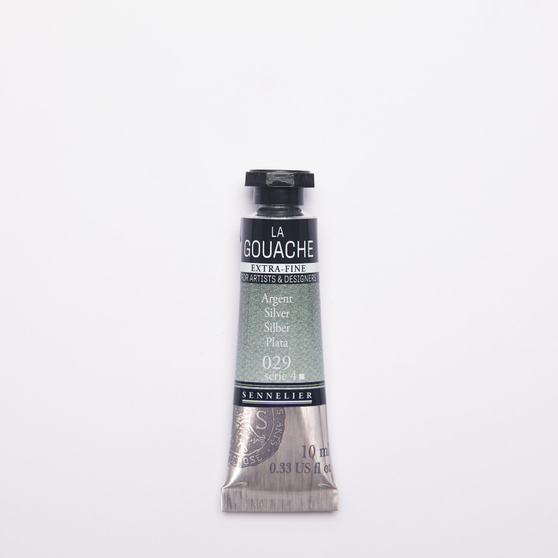Argent - Gouache Tube 10ml Sennelier