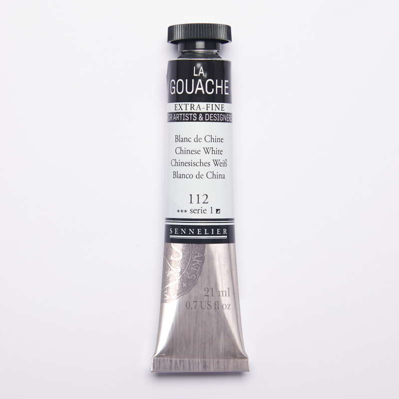 Blanc de Chine - Gouache Tube 21ml Sennelier