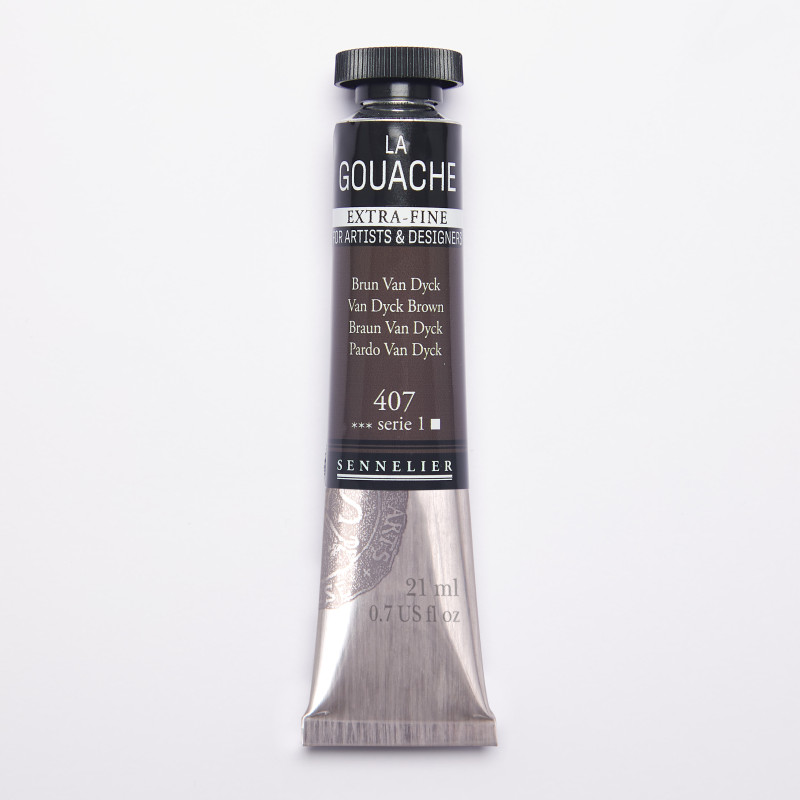 Brun Van Dyck - Gouache Tube 21ml Sennelier
