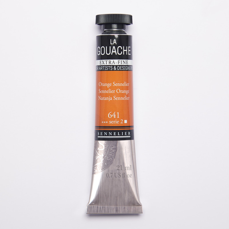 Orange Sennelier - Gouache Tube 21ml Sennelier