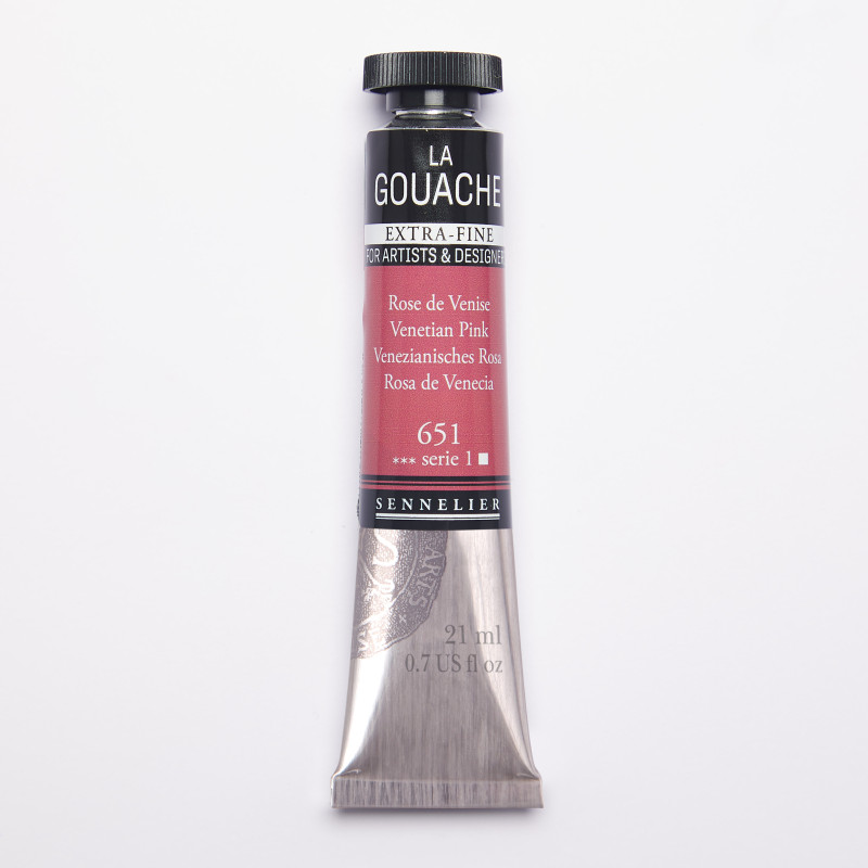 Rose de Venise - Gouache Tube 21ml Sennelier