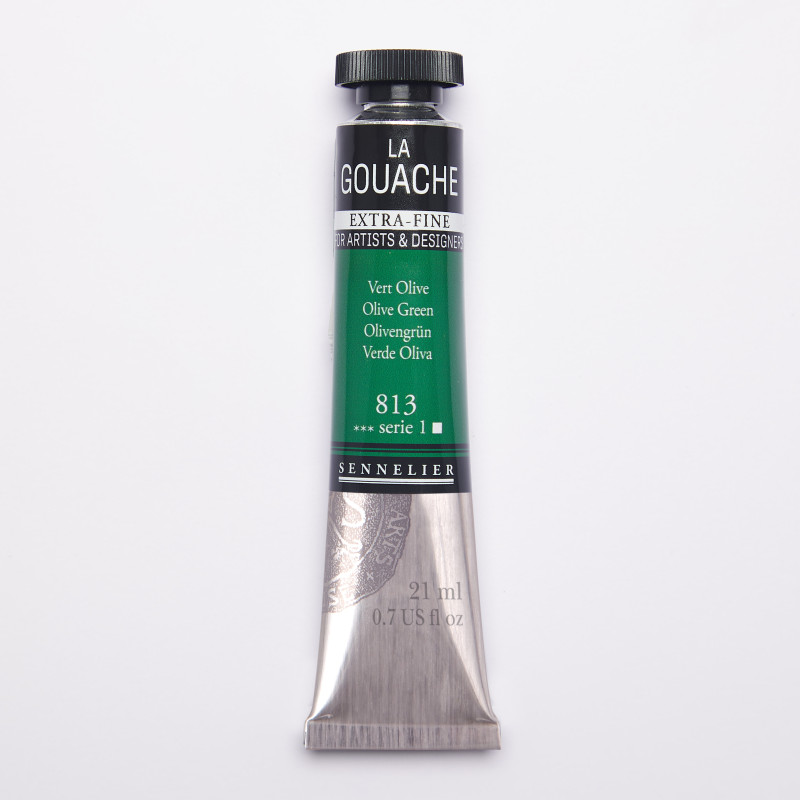 Vert Olive - Gouache Tube 21ml Sennelier