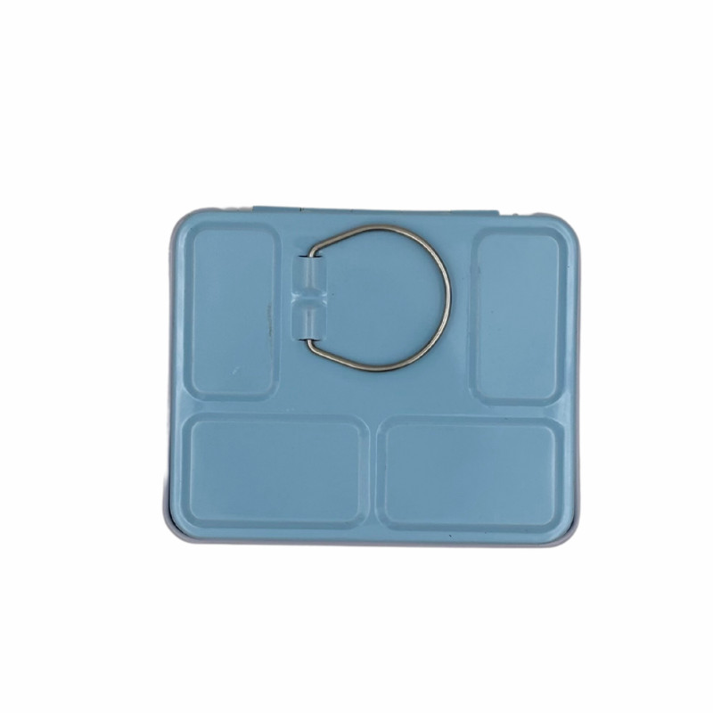 Coffret mini 8 ½ godets d'aquarelle extra-fine en métal bleu Roman Szmal