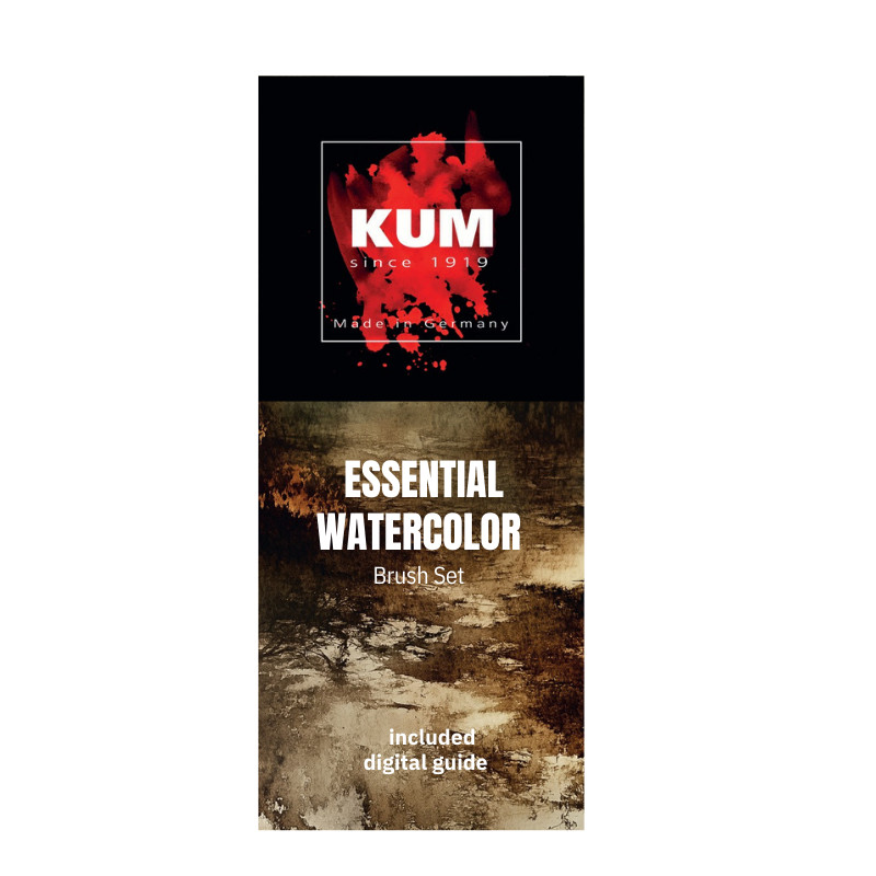 Set Essential 3 pinceaux aquarelle Kum