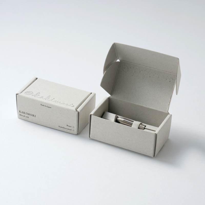 Plume aluminium inoxydable lisse Kakimori 