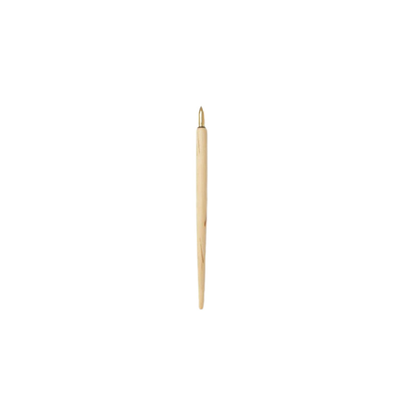 Porte plume bois de Sakura blanc Kakimori