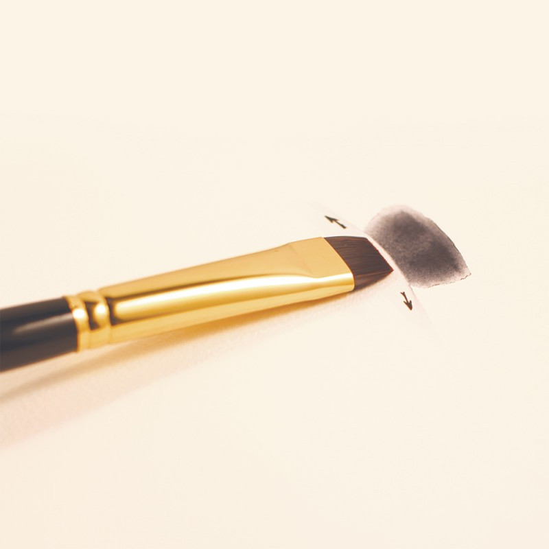 Pinceau aquarelle plat Eradicator Rosemary Medium