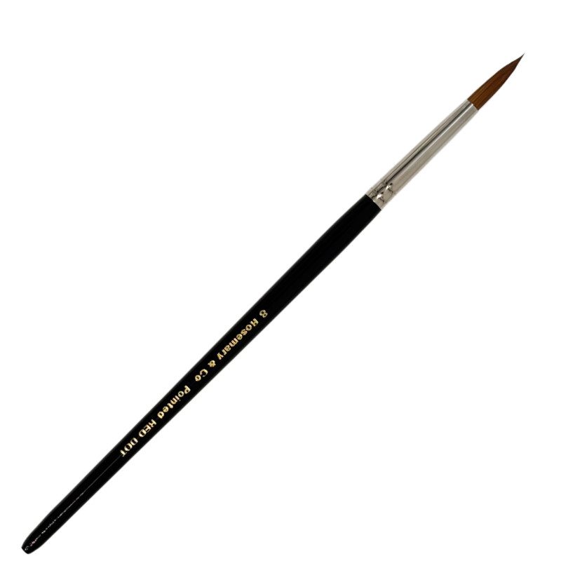 Pinceau aquarelle rond pointu Red Dot Rosemary n°4