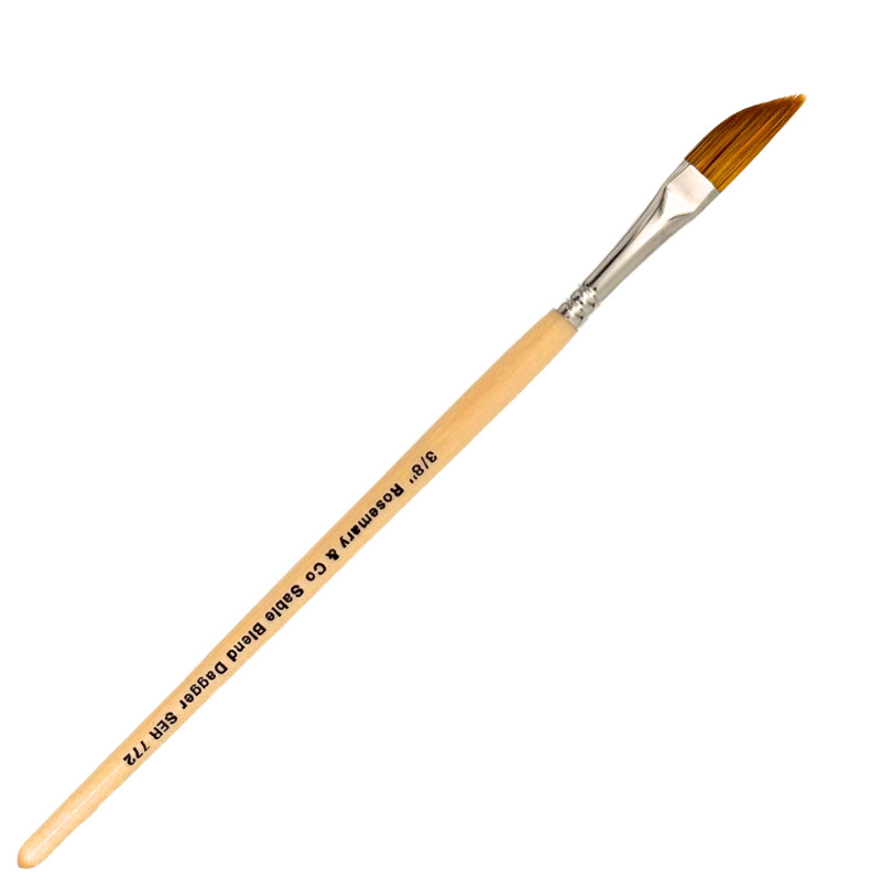 Pinceau aquarelle sabre série 772 Rosemary n°3/8