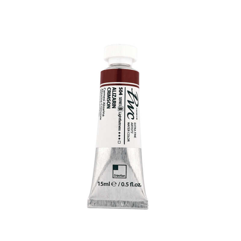 Alizarine cramoisi - aquarelle PWC Tube 15ml ShinHan