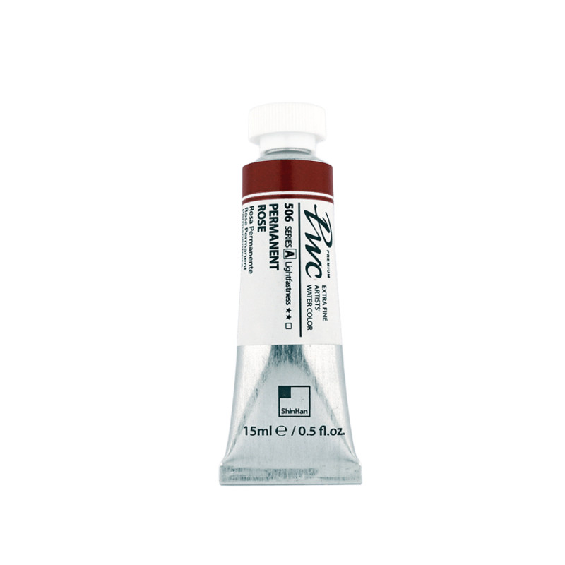Rose permanent - aquarelle PWC Tube 15ml ShinHan