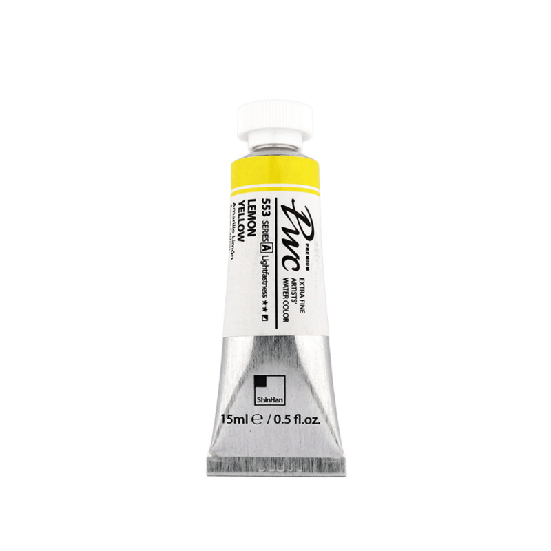 Jaune citron - aquarelle PWC Tube 15ml ShinHan