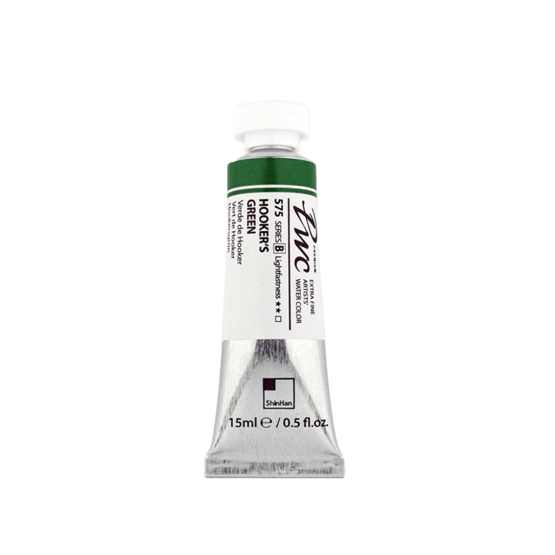 Vert de Hooker - aquarelle PWC Tube 15ml ShinHan