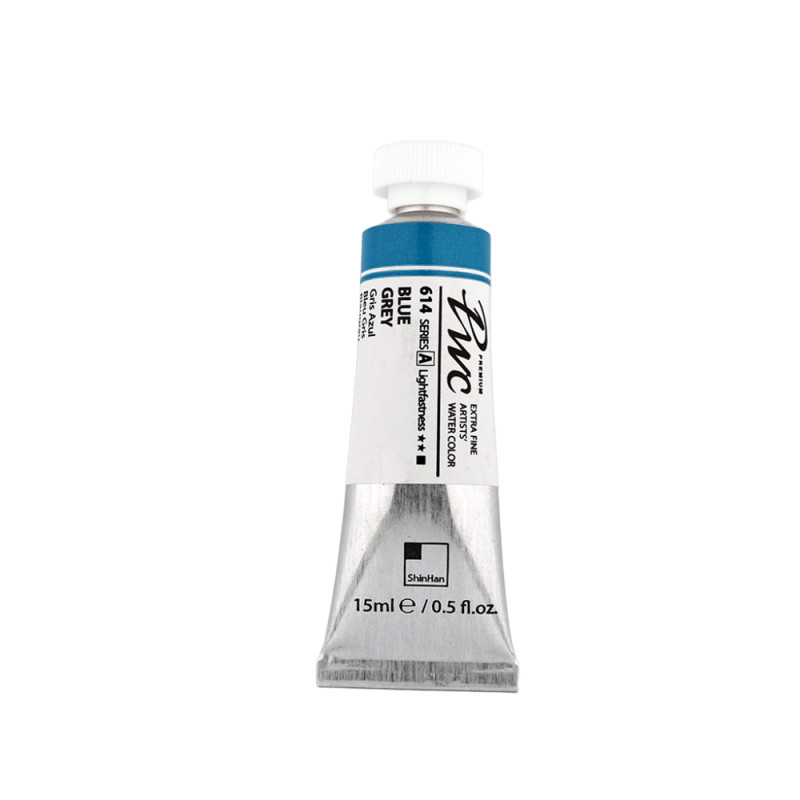 Bleu gris - aquarelle PWC Tube 15ml ShinHan