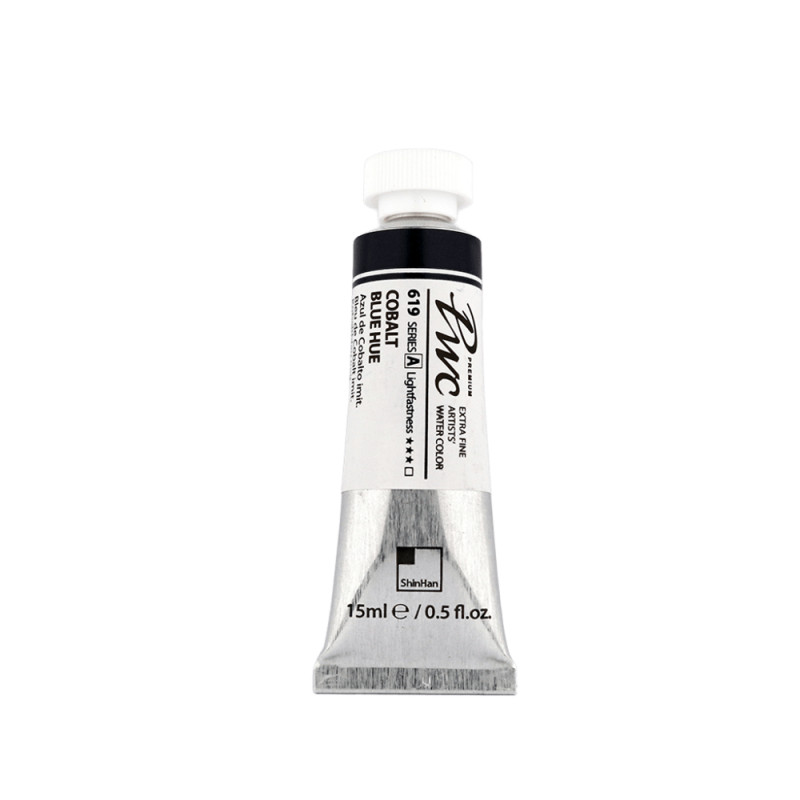 Imitation bleu cobalt - aquarelle PWC Tube 15ml ShinHan