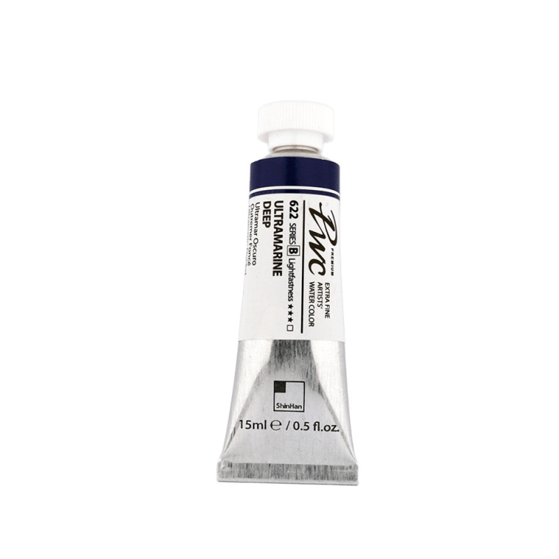 Outremer foncé - aquarelle PWC Tube 15ml ShinHan