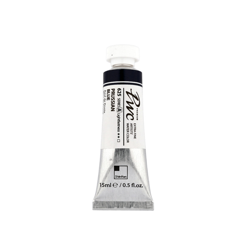 Bleu de Prusse - aquarelle PWC Tube 15ml ShinHan