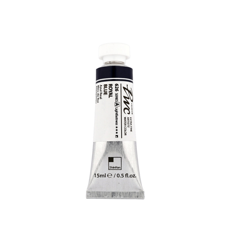 Bleu royal - aquarelle PWC Tube 15ml ShinHan
