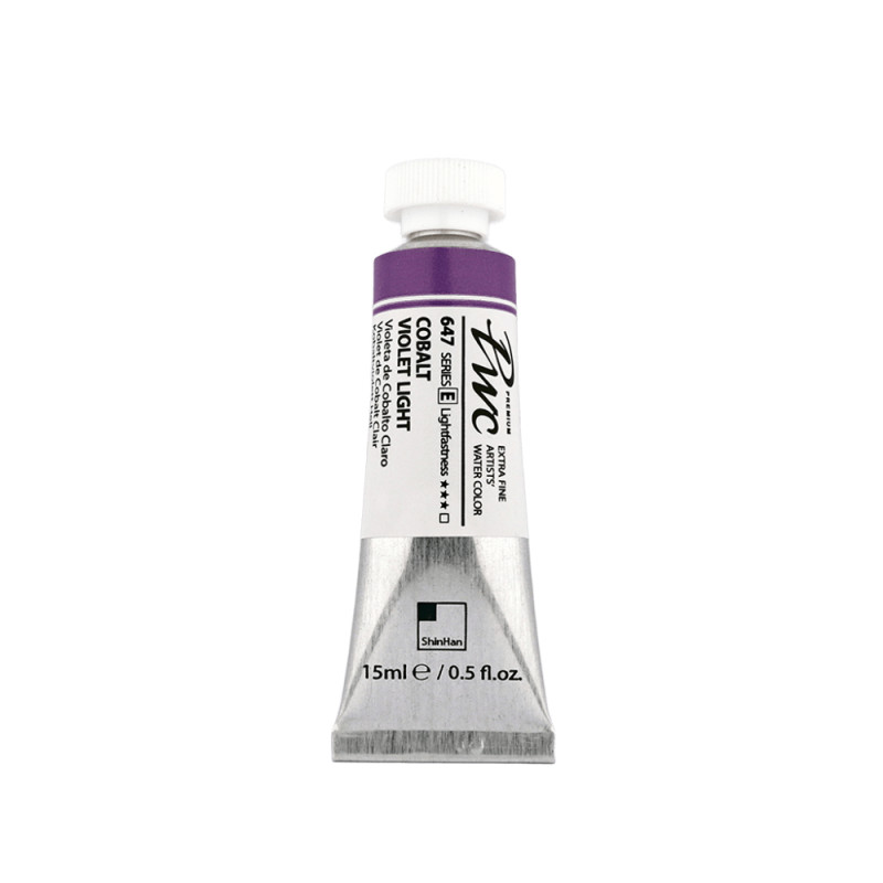 Violet cobalt clair - aquarelle PWC Tube 15ml ShinHan