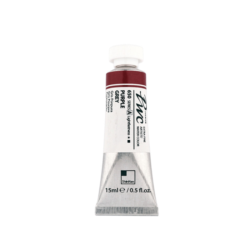 Gris pourpre - aquarelle PWC Tube 15ml ShinHan