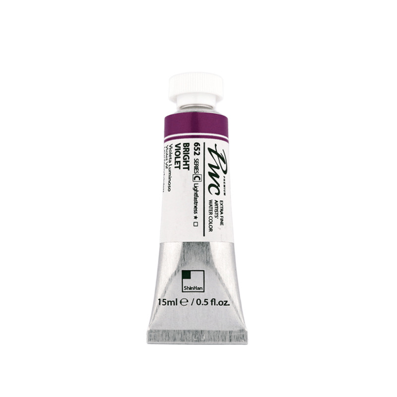 Violet brillant - aquarelle PWC Tube 15ml ShinHan