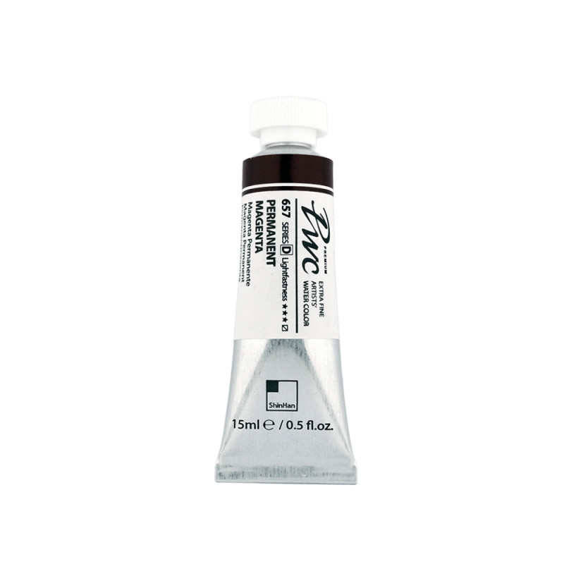 Magenta permanent - aquarelle PWC Tube 15ml ShinHan
