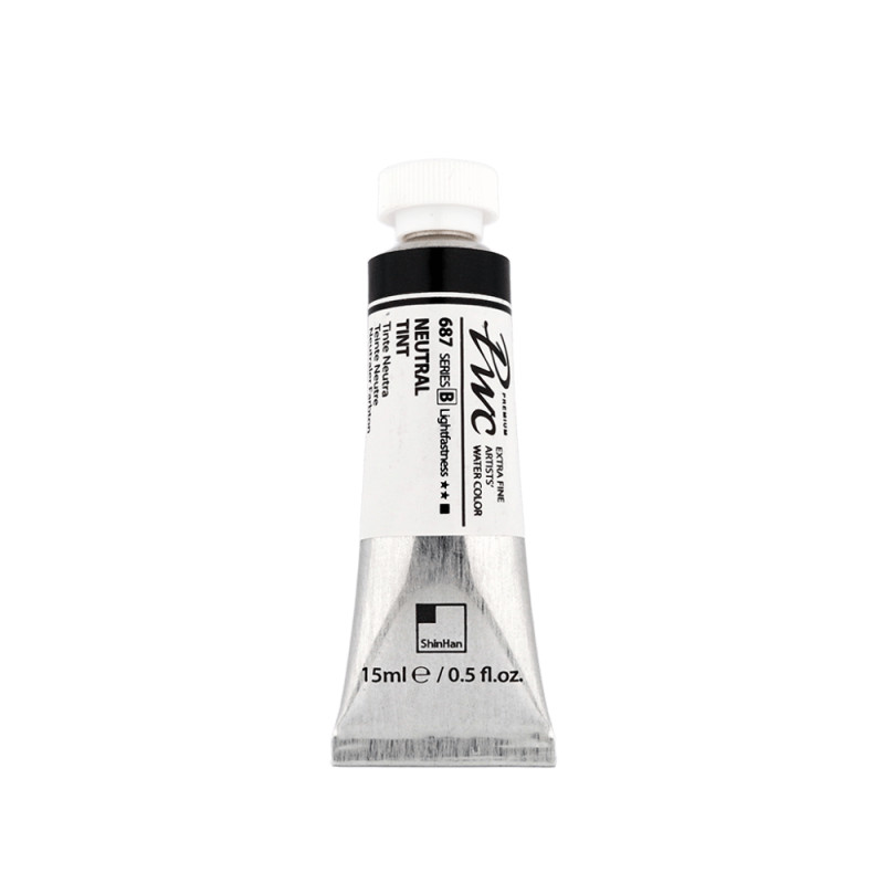 Teinte neutre - aquarelle PWC Tube 15ml ShinHan