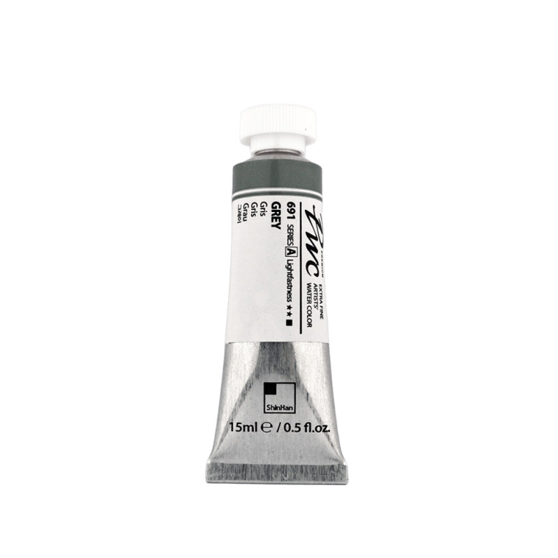 Gris - aquarelle PWC Tube 15ml ShinHan