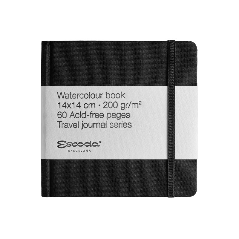 Carnet Escoda 14x14 200g 30f grain fin