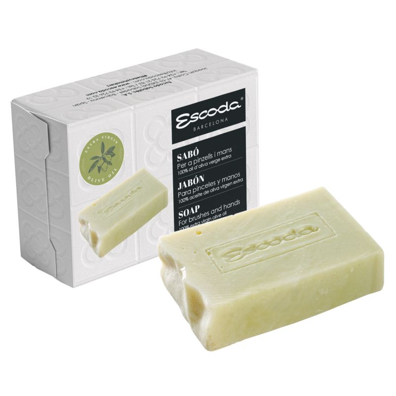 Savon pour pinceaux et mains 100% huile d'olive Escoda
