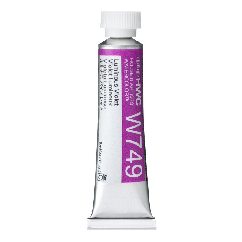 Violet Lumineux- Aquarelle Tube 5ml Holbein Artists'
