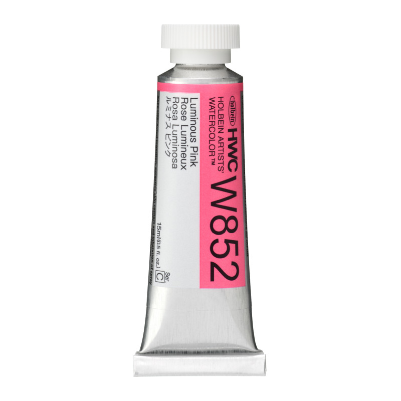 Rose Lumineux- Aquarelle Tube 15ml Holbein Artists'