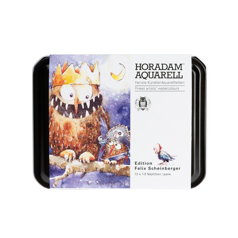 Boîte métal Felix Scheinberger 12 ½godets + 6 vides HoradamSchmincke