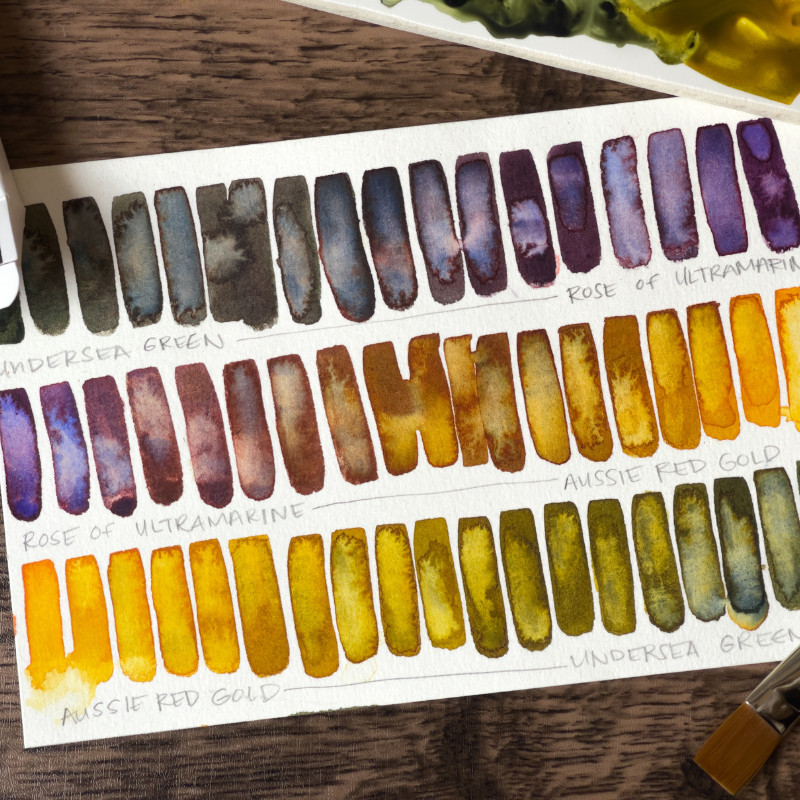 Set Automne 3 tubes 5 ml aquarelle extra-fine Daniel Smith