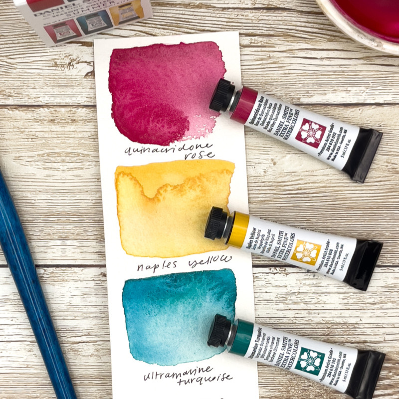 Set Été 3 tubes 5 ml aquarelle extra-fine Daniel Smith