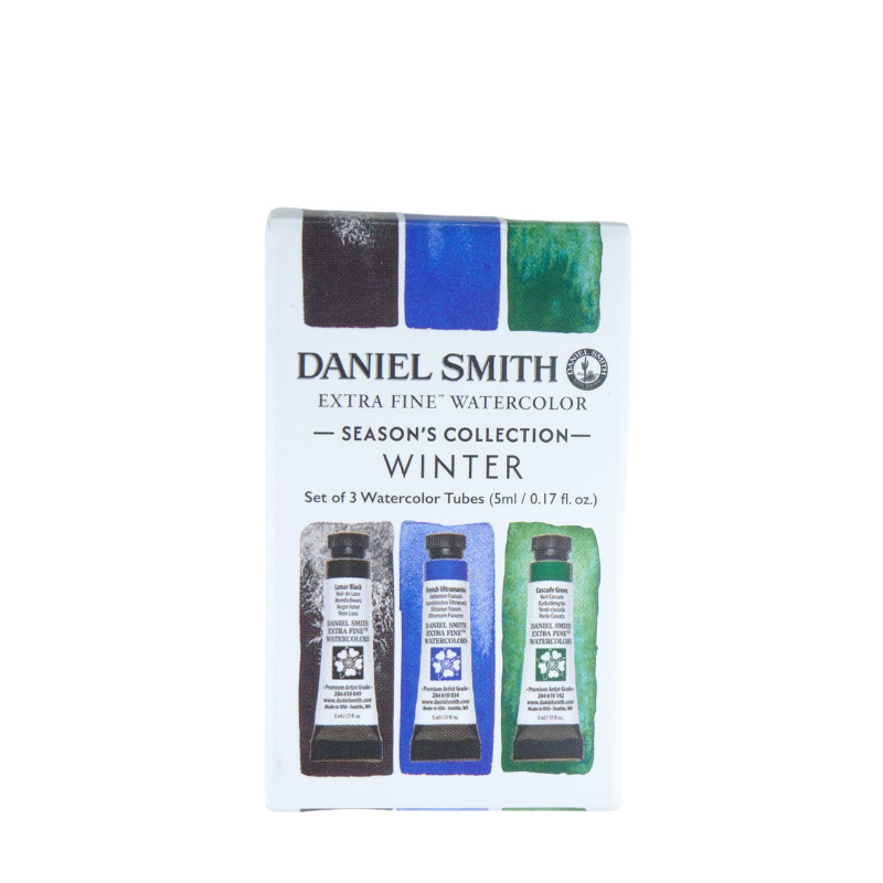 Set Hiver 3 tubes 5 ml aquarelle extra-fine Daniel Smith