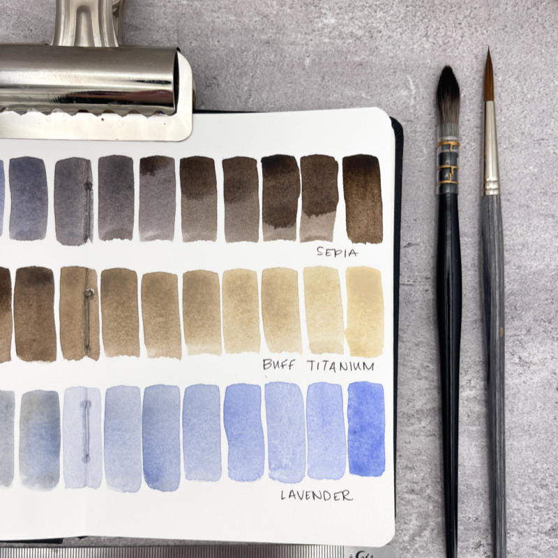 Set Architecture 3 tubes 5 ml aquarelle extra-fine Daniel Smith