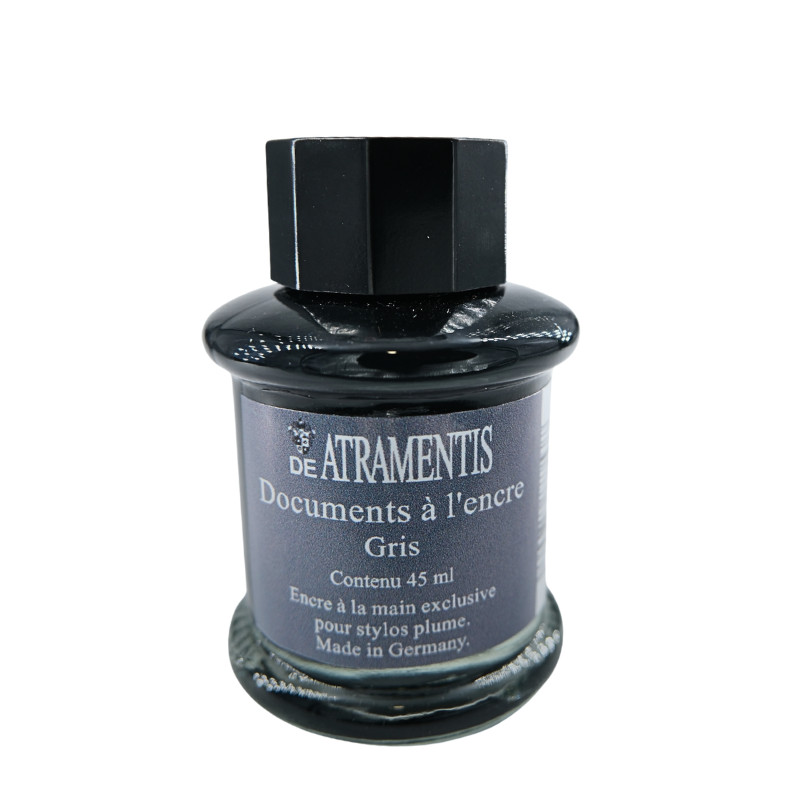 Gris - Encre documentaire pour stylo-plume 45 ml De Atramentis