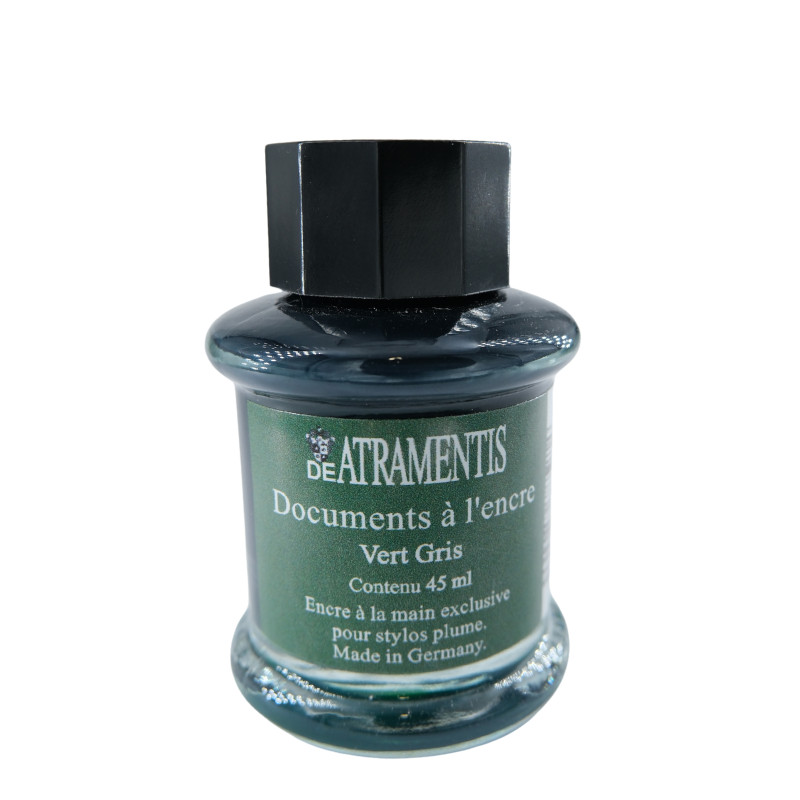 Vert gris - Encre documentaire pour stylo-plume 45 ml De Atramentis