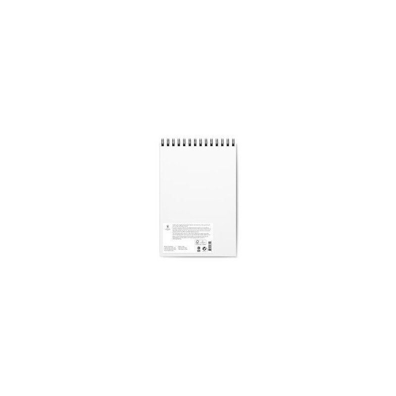 Album spiralé 25% coton 17,8x25,4 300g 12f grain fin Watercolour Winsor&Newton