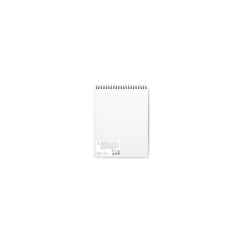 Album spiralé 25% coton 27,9x35,6 300g 12f grain fin Watercolour Winsor&Newton
