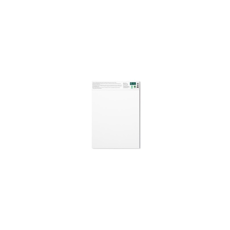 Bloc Jumbo collé 1 côté 25% coton A4 300g 50f grain fin Watercolour Winsor&Newton